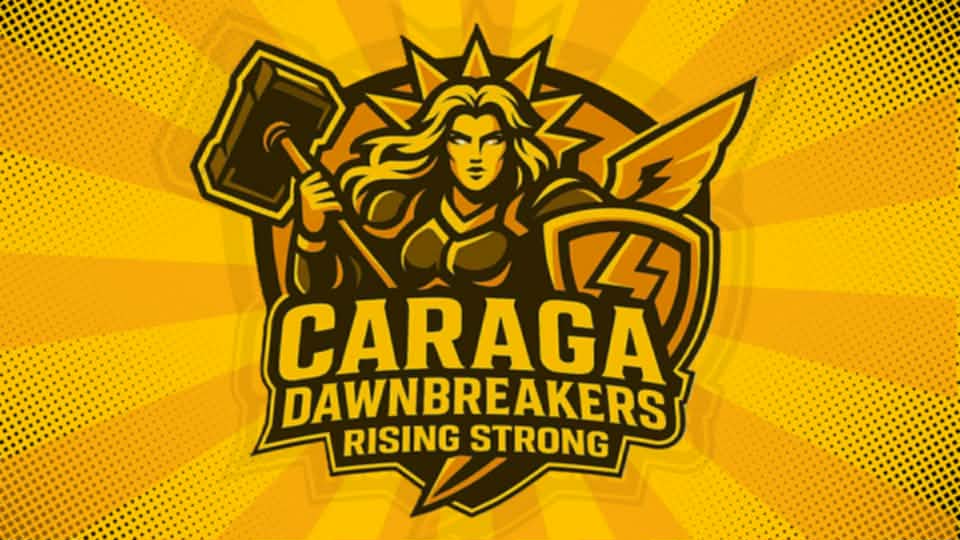 Caraga Dawnbreakers logo